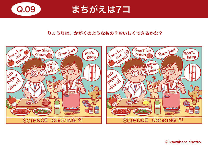 河原ちょっと 間違え探し9問目 長引くコロナ対策につき 外出できないタイクツさん向けに 昔 制作した間違い探しの問題を大量放出中です 現在 計10問 答えは リンクのサイトからご覧ください T Co H8qs9isjcg 間違い探し コロナ対策