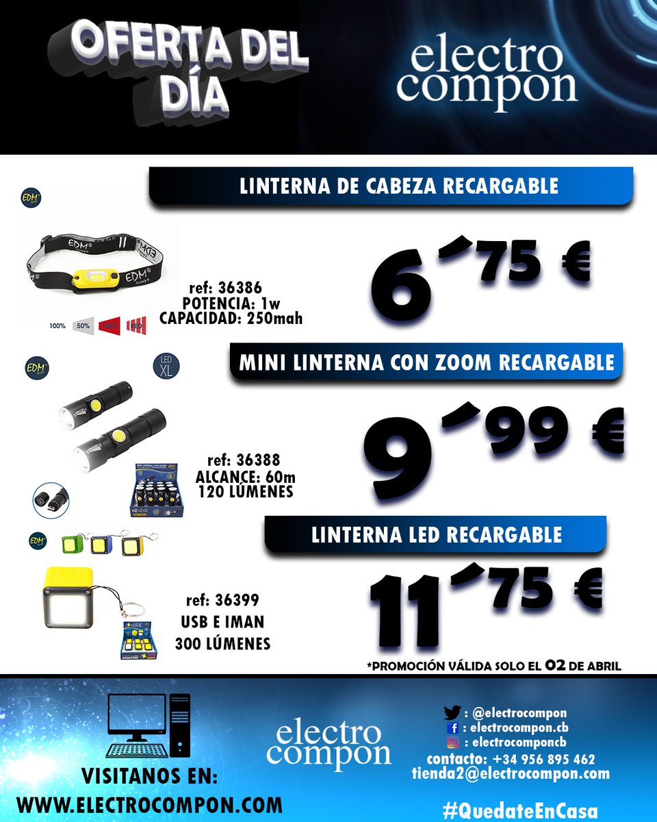 electrocompon's tweet photo. Siguenos https://t.co/VSWHgPKa7B