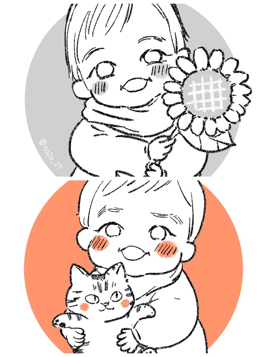 似顔絵企画のイラスト喜んでもらえてよかった こちらこそ貴重な経験ありがとうござ なつおのイラスト