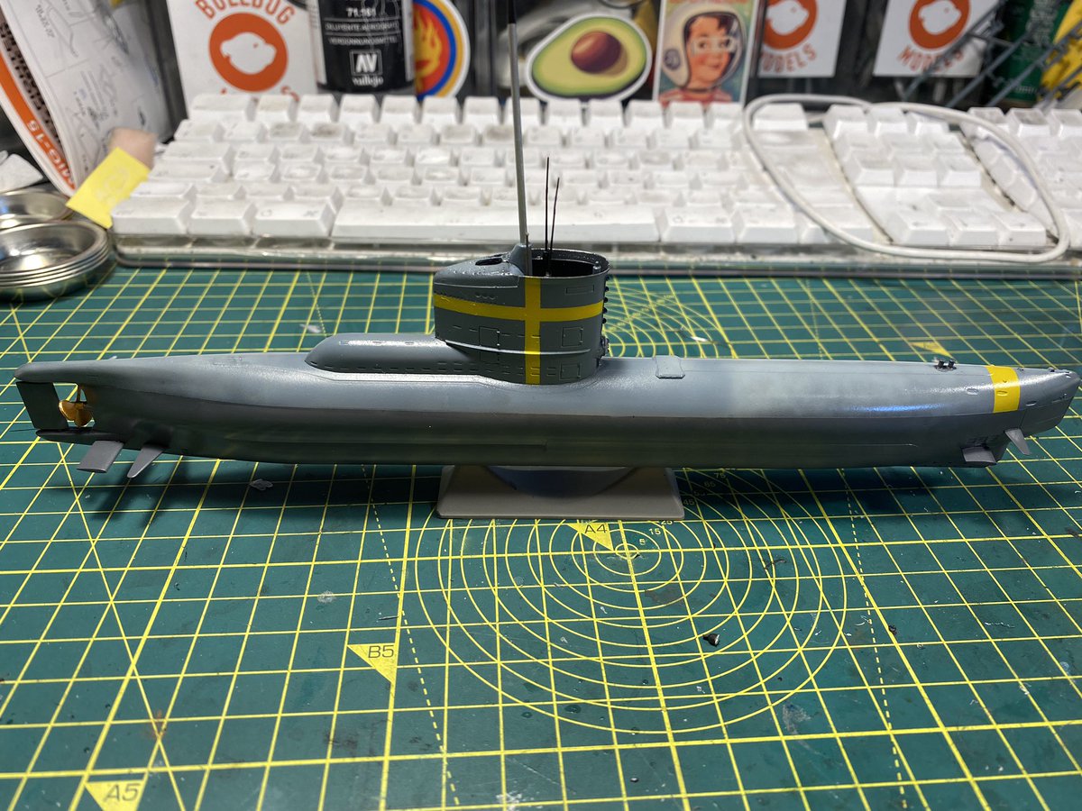 bulldogscalem's tweet photo. ⚓️ German Submarine Type XXIII
📏1/144
🛠Revel rebox of ICM kit
🎨 Ump/Stynylrez/ one shot , primer Tamiya paints xf82
Something different for me
#wip #workinprogress
#scalemodel #scalemodelling #scalemodeling #scaleairplane
#scalemodelkit #scalemodeler @revellgermany https://t.co/EkHaAtYDAB