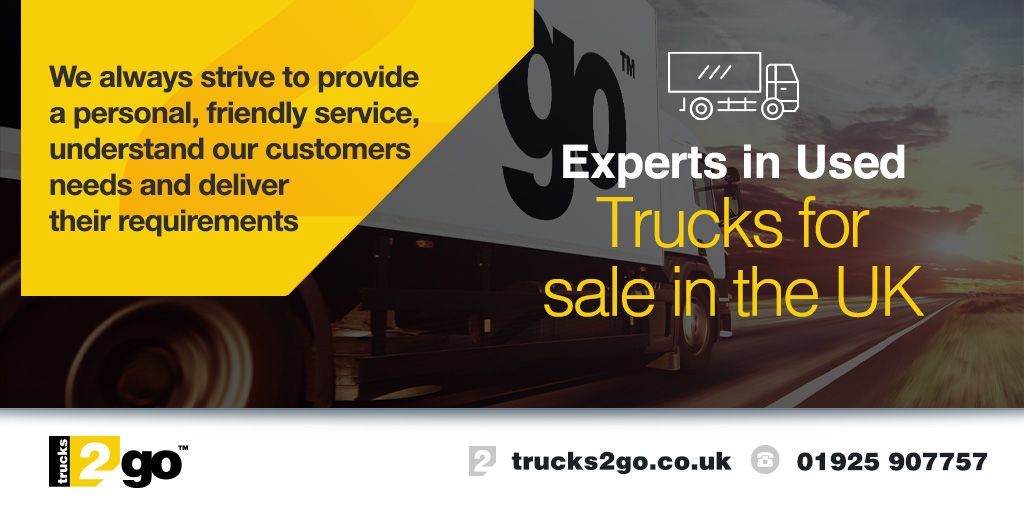 Experts in Used Trucks for sale in the UK.

We always strive to provide a personal, friendly service, understand our customers needs and deliver their requirements.

Find out more >> buff.ly/2rRfq1A

#Trucks  #TrucksForSale  #UsedTrucks