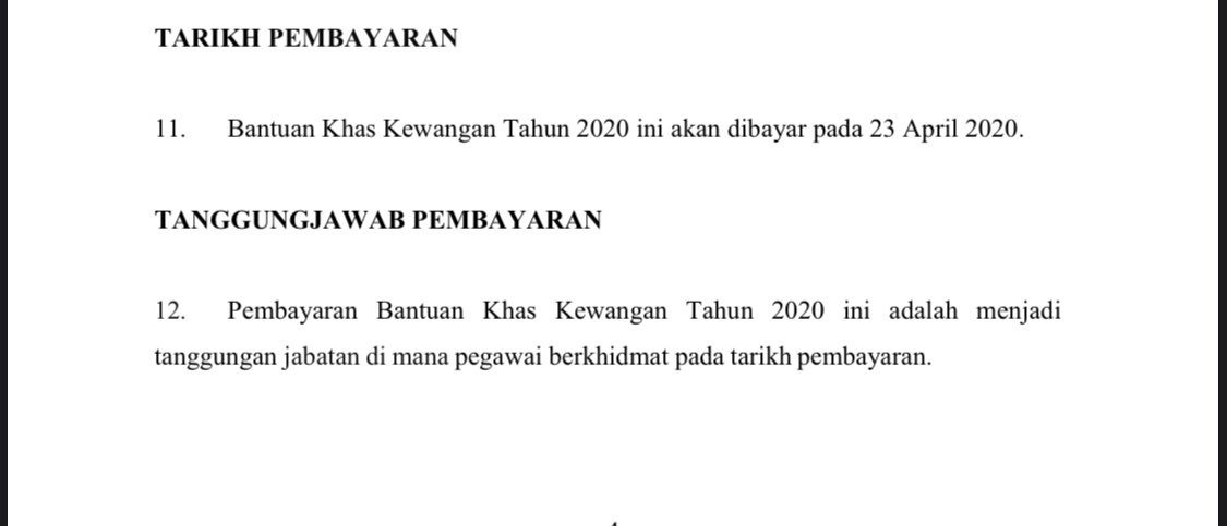 Bantuan Khas Kewangan 2020 Sarawak