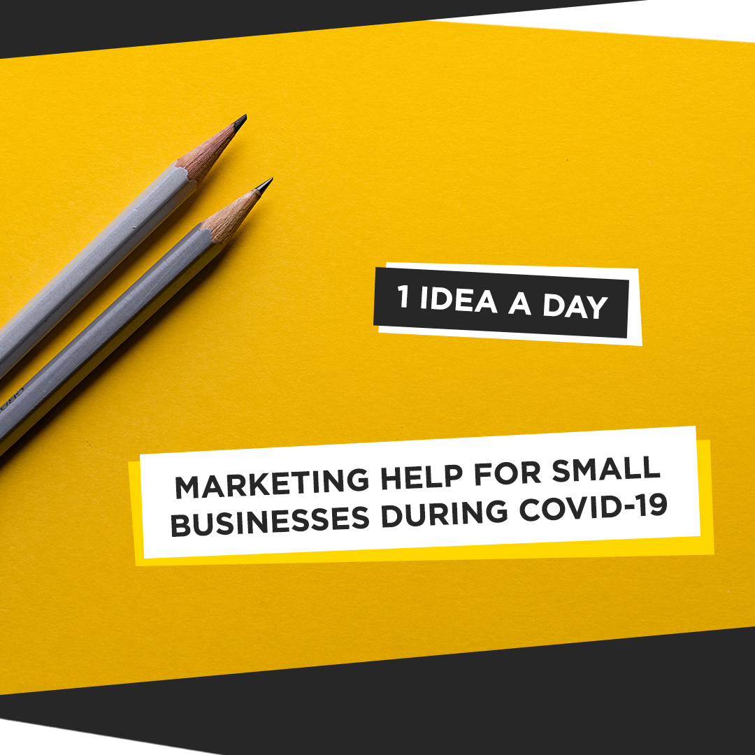 SMSWmedia's tweet photo. From tomorrow, in a bid to help #smallbusinesses across the country make it through #COVID19, we'll be posting a FREE new #marketingidea you can use to keep your customers engaged and on-board. The truth is: marketing is more important now than ever. And we've got a plan. https://t.co/SE8k5uQJ58