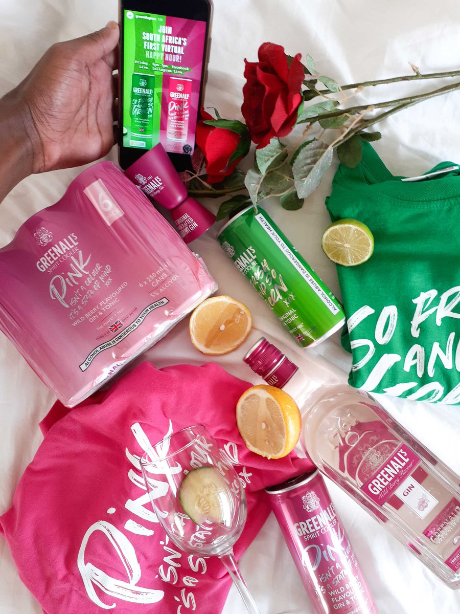 Zalebs's tweet photo. As we self-isolate, we are given the opportunity to unite at Happy Hour. Why not join #ZAlebs & .@greenallsgin tomorrow at 6pm - 7pm 😍
.@MbauReloaded .@akaworldwide .@okmalumkoolkat .@casspernyovest
Are yall in?👏🏿
#greenallsvirtualhappyhour
https://t.co/cKtXSYhOtO https://t.co/pwEv8cj265