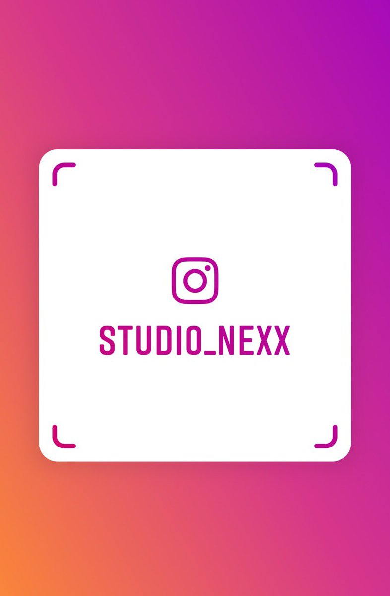 STUDIO NEXX instagramもチェック&amp;フォローよろしくお願いします😊🌈