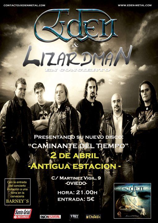 #TalDiaComoHoy el año 2011 <a href="/EDENMETALBAND/">EDEN_Metal_Band</a> presentaba #CaminanteDelTiempo su tercer álbum de estudio en #Oviedo #Asturias