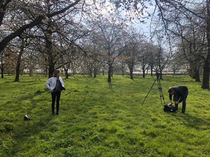 Uit in de regio (@rivierenlandnl) on Twitter photo Vanochtend werd onze collega geïnterviewd voor <a href="/OmroepGLD/">Omroep Gelderland</a> over de succesvolle #Bloesemalert-app. Onze bloesemreporter demonstreerde tevens hoe zij de #bloesem in de gaten houdt, zodat iedereen vanuit huis mee kan genieten van de actuele #bloesemstand:
bit.ly/2R3JMqO Vanochtend werd onze collega geïnterviewd voor <a href="/OmroepGLD/">Omroep Gelderland</a> over de succesvolle #Bloesemalert-app. Onze bloesemreporter demonstreerde tevens hoe zij de #bloesem in de gaten houdt, zodat iedereen vanuit huis mee kan genieten van de actuele #bloesemstand:
bit.ly/2R3JMqO