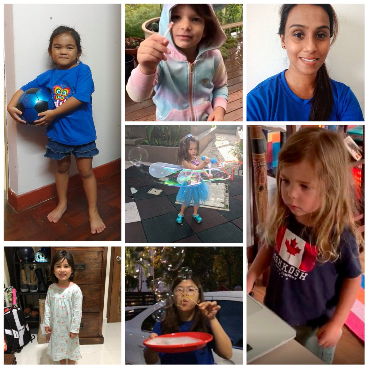 Different shades of blue 💙 Light it Up Blue World Autism Day #LightItUpBlue #isklproud