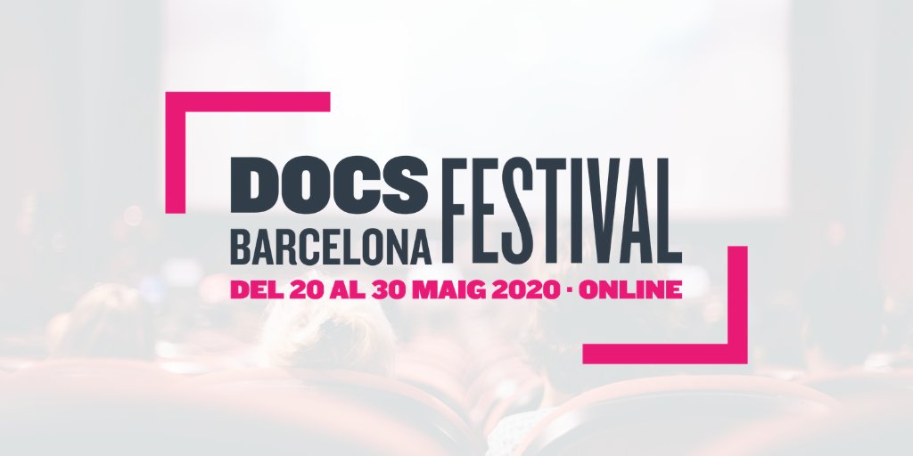 La 23a edició del #DocsBcn serà online! Enguany les projeccions del festival es celebraran en línia. 

Per la seva part, el #DocsdelMes posposa les seves estrenes fins el setembre. Però, no patiu, tornarem a omplir les sales! 🎞️💜

Trobeu més informació 👉docsbarcelona.com/2020/04/02/el-…