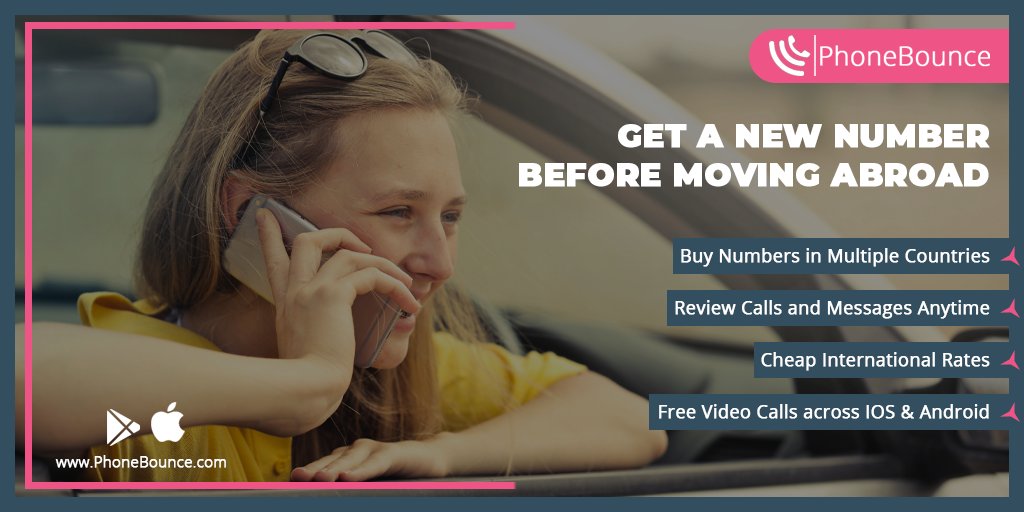 PhoneBounce's tweet photo. Moving Abroad? Get a NEW Number and allow people to call you for low or no cost.
VISIT NOW: https://t.co/bvhy9wr7G7

#PhoneBounce #WorkFromHome #Startup #VoIP #business #UC #PBX #cloudcomms #connectivity #phonesolution #videocall https://t.co/h7M57OL7sv