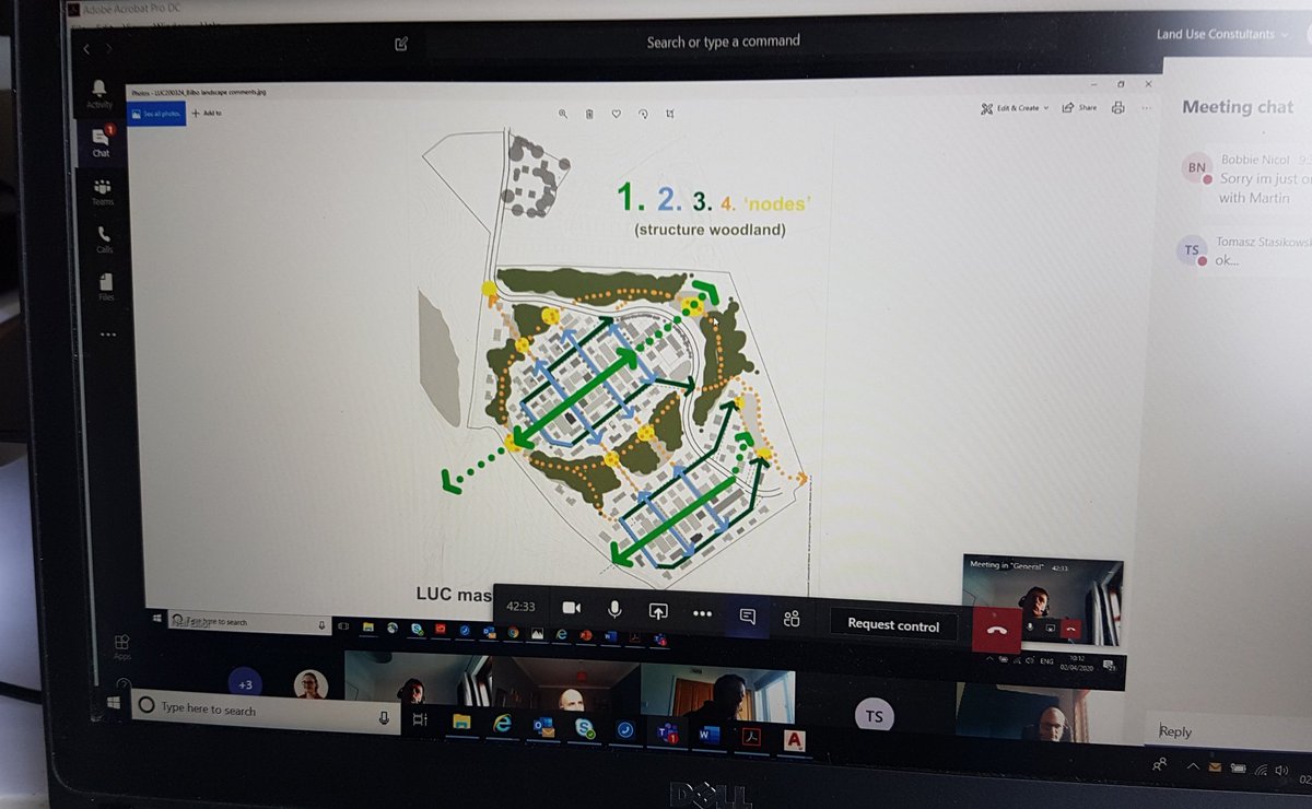 Duncan_mclean1's tweet photo. @LUCtweeting project review session involving #landscapedesign #planning #ecology #lvia #visualisation team members to discuss #landscapestrategy #greeninfrastructure. Continued green #Collaboration #jointworking https://t.co/GhVEr9zaXw