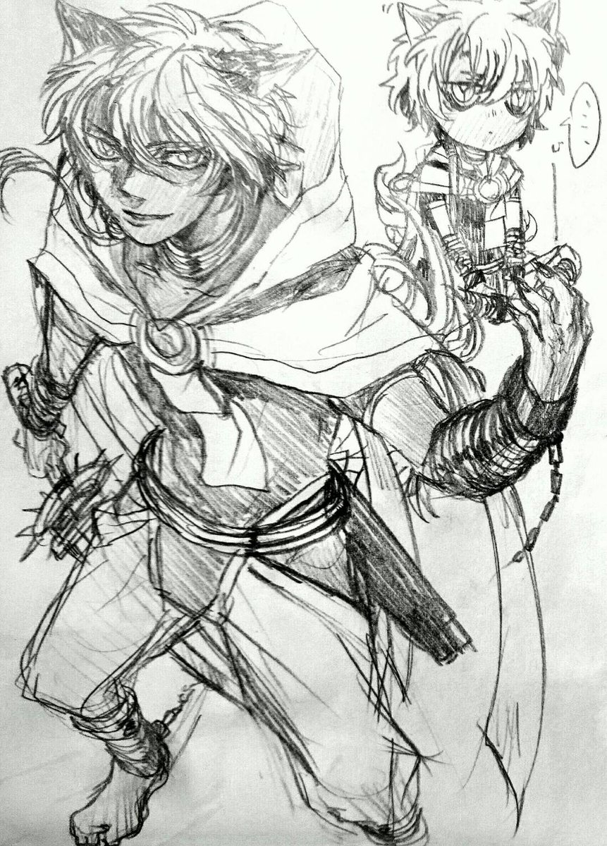 #繋がらなくていいから俺のキャラデザを見てくれ 
とりあえず自分が描いてて楽しいキャラ貼る〜〜一部だけど('・ω・`) 