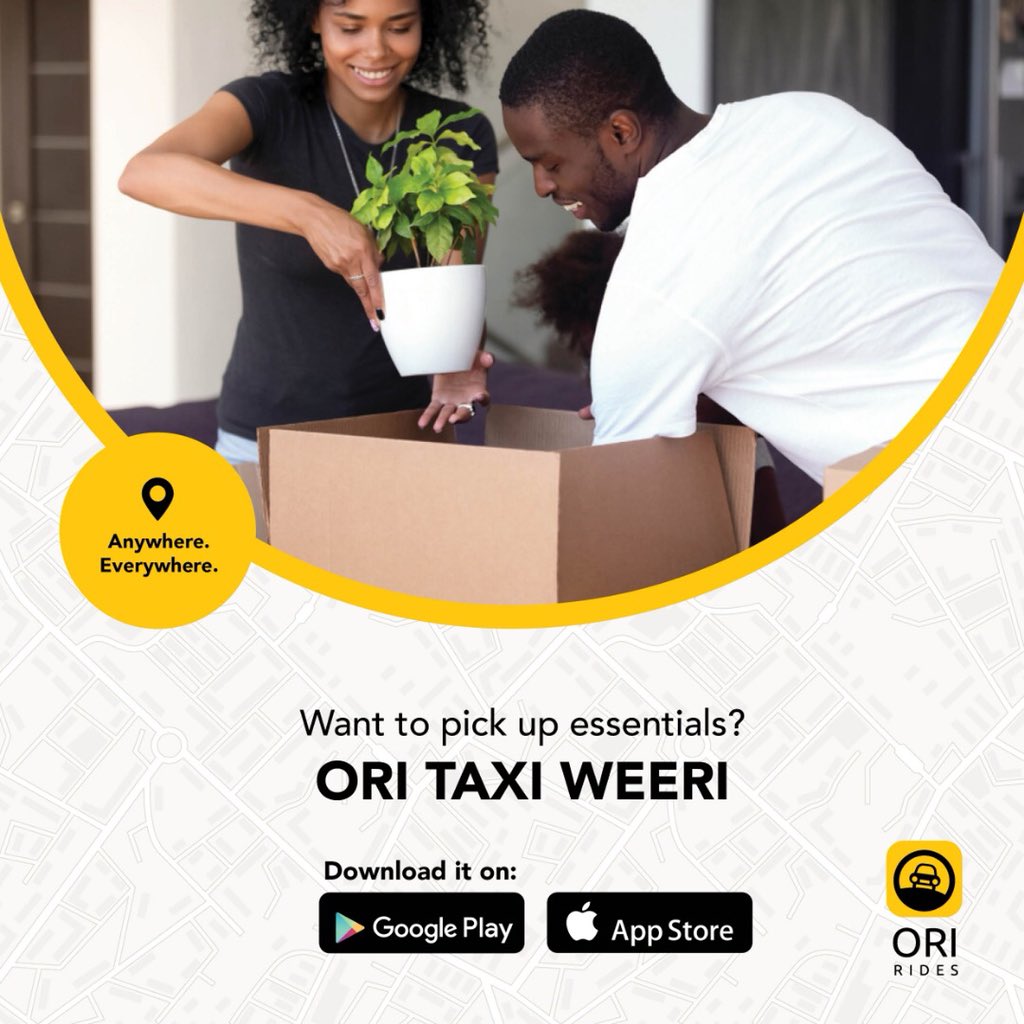 Ori taxi giving you unremarkable deals by helping you deliver all your essentials right at your door step.
Click the link to Download Now: orirides.app.link/WzR9OiIsD4
#AnywhereEverywhere