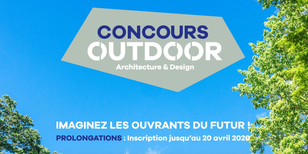 fboussin75's tweet photo. #confinementcreatif #Etudiants en écoles d'architecture et de design, participez au #concours GYPASS « Imaginez les ouvrants du futur »  !!! Prolongation des inscriptions jusqu’au 20 avril. 
1er prix : 3000 €  - Plus d'infos sur le site https://t.co/l05267TKFD 
#design  #archi https://t.co/dQAVm3g6Ir