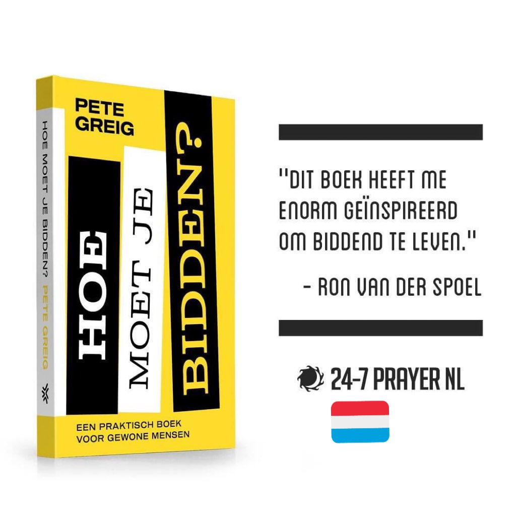 PeteGreig's tweet image. 🇳🇱 Today we go DUTCH! 🇳🇱#HowtoPray comes out in the Netherlands today!

(Since I can’t travel to promote it, PLEASE help me and my lovely publishers out by letting all your Dutch friends know the good news.) @247prayerNL @kbuitgevers