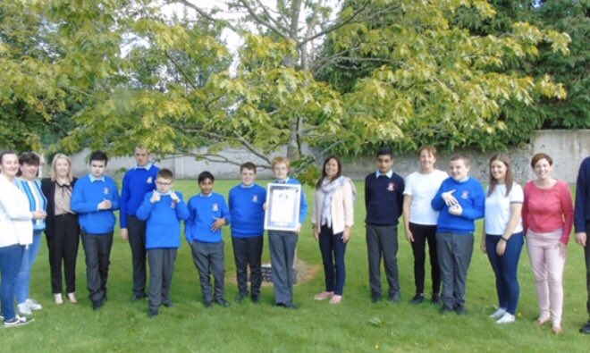 Last year, for Autism Awareness Day we broke the Guinness World Record for the largest Blue Ribbon in the world. Tomorrow (Friday), to raise awareness and to support our family, friends and classmates with Autism - we are asking everyone to display a blue ribbon in their window!!