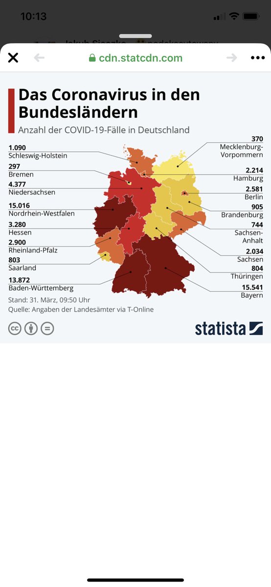 merczens's tweet photo. Dzisiaj trafiłam na świetny artykuł który punktuje zależność między obwowiązkowymi szczepieniami na gruźlicę a śmiertelnością Covid19. Idealnym przykładem jest dawne NRD i RFN - NRD szczepiło na gruźlicę zdecydowanie dłużej. Spójrzcie na mapy. #koronawirus #COVID19 https://t.co/TDrGajAJNN