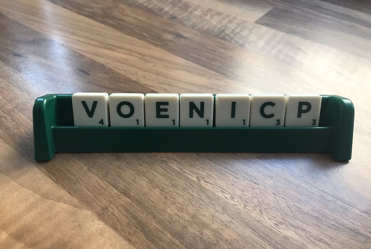 GreenwichLibs's tweet photo. It’s time for a Thursday #ScrabbleChallenge! Here are your tiles, what words can you make today?
#Scrabble #5minutechallenge @LDNLibraries https://t.co/GcjyxUgF8m