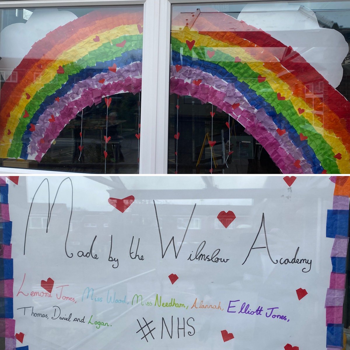Sara Harris (she/her) (@nwamb_sara) on Twitter photo Thanks to my son Thomas, his school friends and teachers for doing this on the school window you make me smile this morning๐ ๐๐๐ฅฐ๐ <a href="/NWAmbulance/">North West Ambulance Service</a> <a href="/TheWilmAcad/">The Wilmslow Academy</a> <a href="/CJCPRC/">Charlotte Clowes</a> <a href="/NWAmb_Steve/">Steve Hynes</a> <a href="/NWAmb_Dan/">Dan Smith</a> <a href="/NHS/">@NHS</a> #BeKind #StayHomeSaveLives #Wilmslow #Community Thanks to my son Thomas, his school friends and teachers for doing this on the school window you make me smile this morning๐ ๐๐๐ฅฐ๐ <a href="/NWAmbulance/">North West Ambulance Service</a> <a href="/TheWilmAcad/">The Wilmslow Academy</a> <a href="/CJCPRC/">Charlotte Clowes</a> <a href="/NWAmb_Steve/">Steve Hynes</a> <a href="/NWAmb_Dan/">Dan Smith</a> <a href="/NHS/">@NHS</a> #BeKind #StayHomeSaveLives #Wilmslow #Community