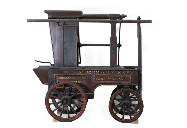 While the museum is closed, you can still virtually see our collection on display.
 
Our #ObjectoftheDay is this fire engine which is over 150 years old and it was kept at St. Augustine's Church in the parish of St. John at #hackney 

#MuseumsFromHome