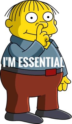 Apparently I'm an essential key worker #keepsafe