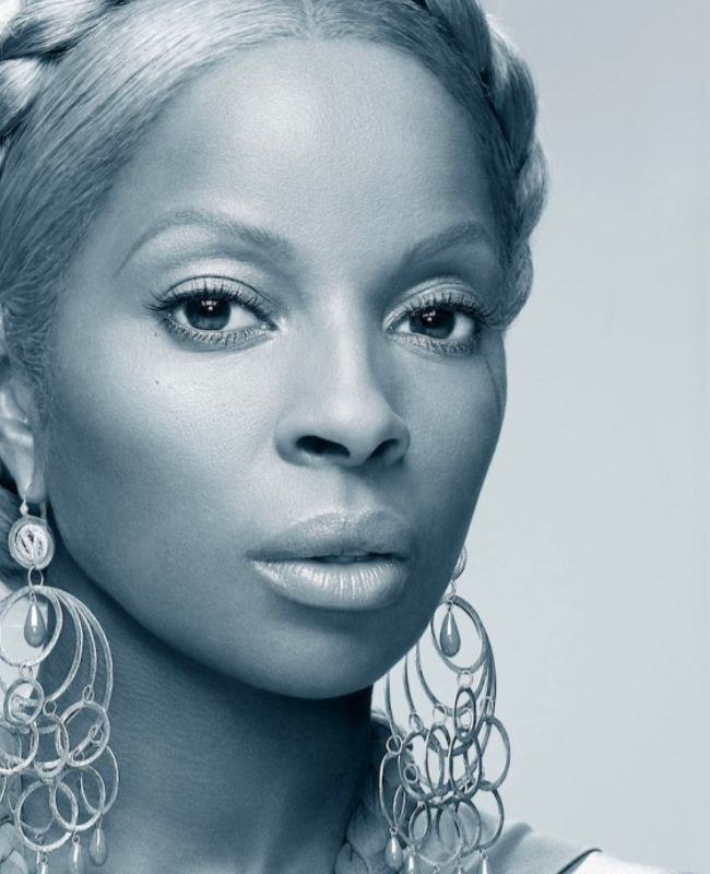 Mary J. Blige, The Breakthrough album photoshoot, 2005