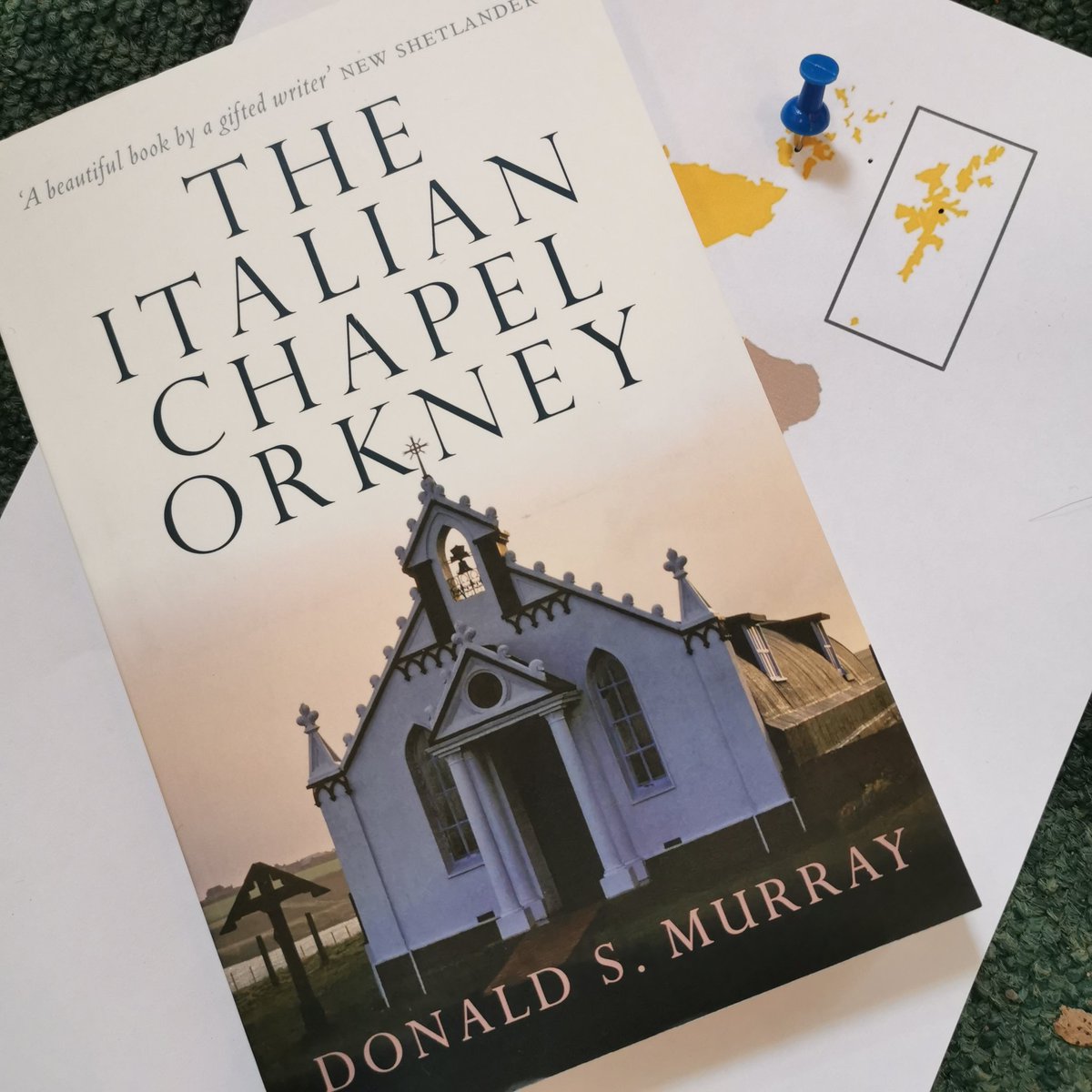 The fascinating story of the wartime island, the barricades and the men who built the chapel. More than a history book, more than a tourist book a weaving of human tales with poignant prose.  @DonaldMurray56