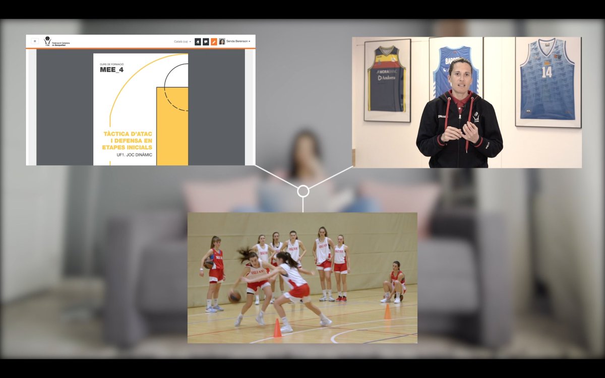 FCBQtecnic's tweet photo. FORMACIÓ | 🔊 Comença la presentació del nou model de Formació On-Line per a entrenadors i entrenadores de l’@FCBQ.

💻 La pots seguir en streaming aquí: https://t.co/LjJABCWEI5 🏀 https://t.co/URH2mo5653
