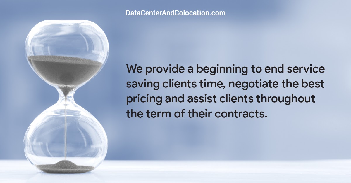 We provide a beginning to end service saving clients time, negotiate the best pricing and assist clients throughout the term of their contracts. Visit datacenterandcolocation.com/services/coloc… for more information.
#datacenter #colocation #consulting #services #timesaving