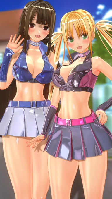 レースクイーンなふたり#COM3D2 #CM3D2 