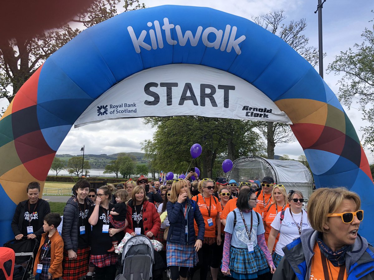 SirTomHunter's tweet photo. #kiltwalk this morning our amazing team sent out over £1.4 m to over 530 charities 50% you amazing Kiltwalkers 50% us we are in this together from the bottom of my heart THANK YOU for #kiltwalkkindness take good care https://t.co/gfRiy3hiCk