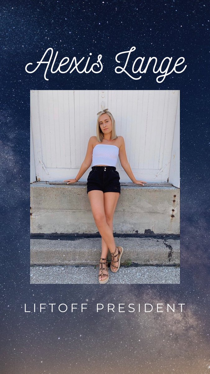 Put your hands together for the President of LiftOff UT...Alexis Lange👏🏻 Alexis is a Junior whose favorite UT memory has been dancing at Rockethon!🚀 We are so lucky to have you and we can’t wait to see the amazing things you’ll do for LiftOff💙💛