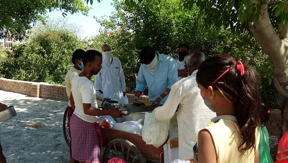 spidsociety's tweet photo. SPID is providing food for more than 150 daily wages construction workers in Goyala Dairy area in Delhi during the lock down due to COVID-  19 effect.
We seek your support to help daily wagers  and all donations are  Income Tax exempted. https://t.co/Vrwlt7QF1H