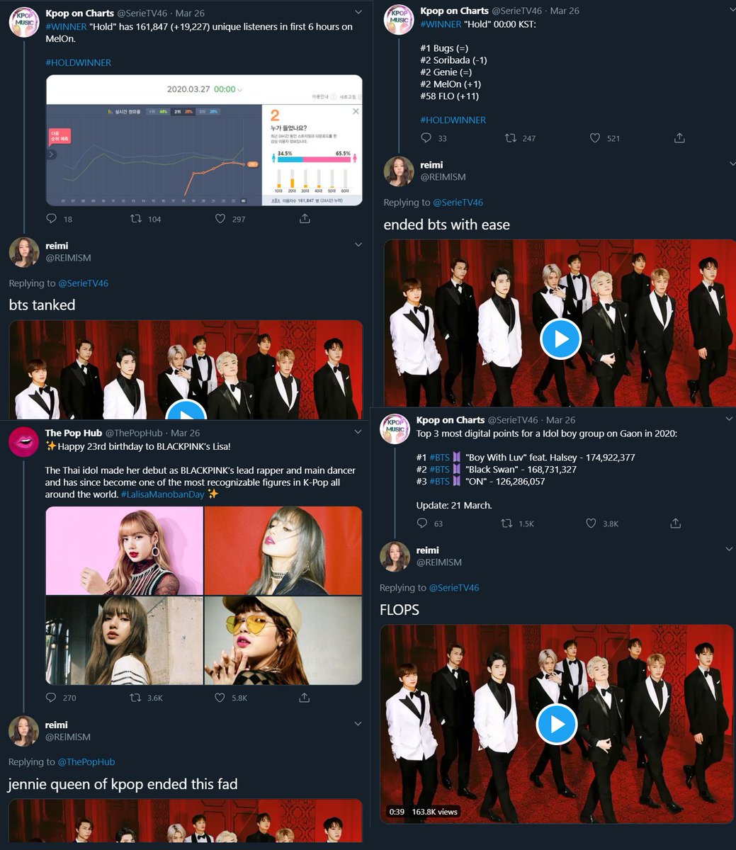 According to BP fans they've been doing this for a long time and they've now included NCT.(Probably because of the current friction between Army and NCTzen.)A troll like this causes drama between fandoms EVERY SINGLE DAY.Note: these are just SOME of only this week's tweets.