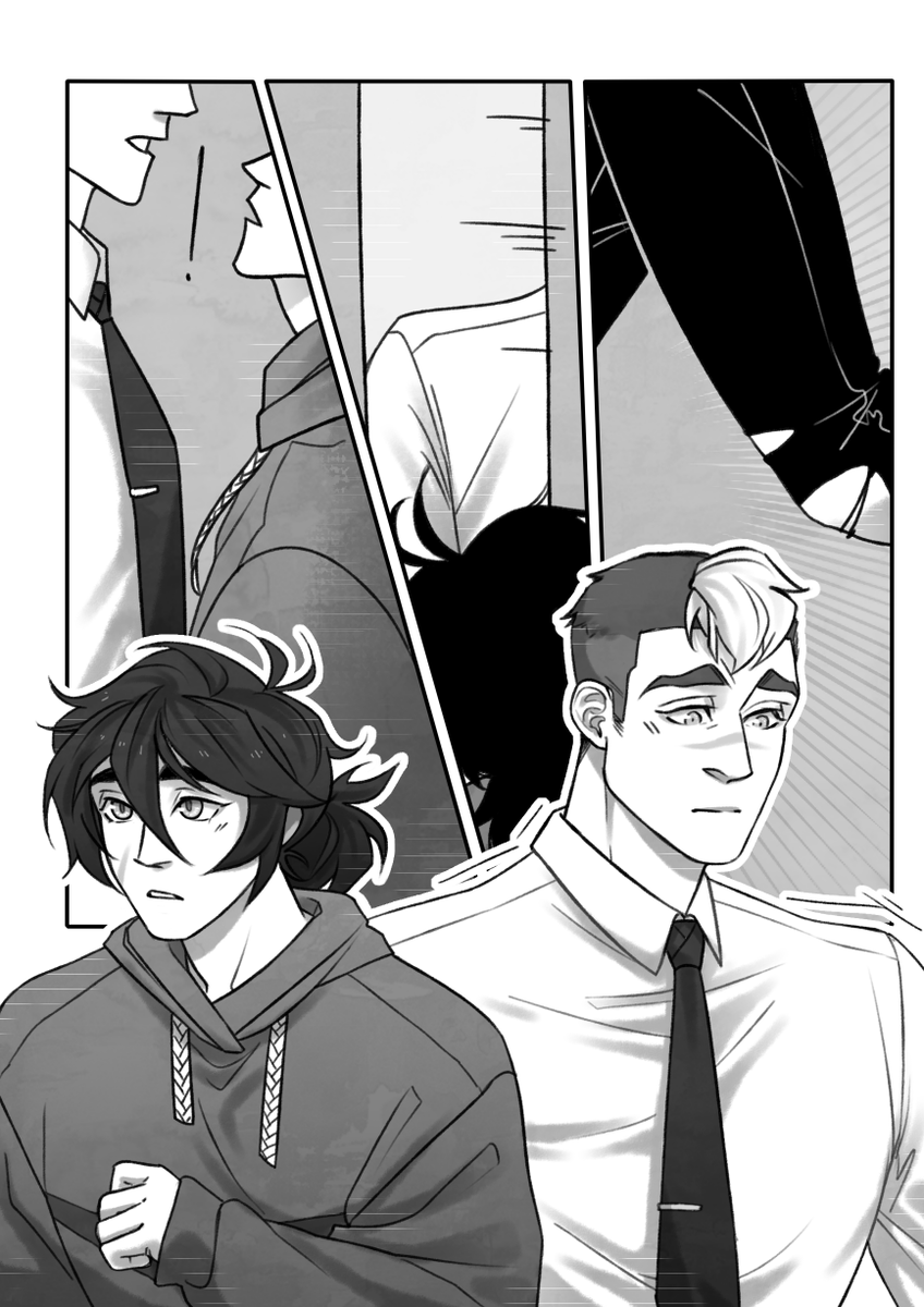 Harvi_YS's tweet photo. Small #sheith comic
This is something like an AU, Im not sure ....
But anyway it's Keith, Shiro, and they are on the [first?] date!

to be continued(◕‿◕)♡ https://t.co/GGWRuO8O9j