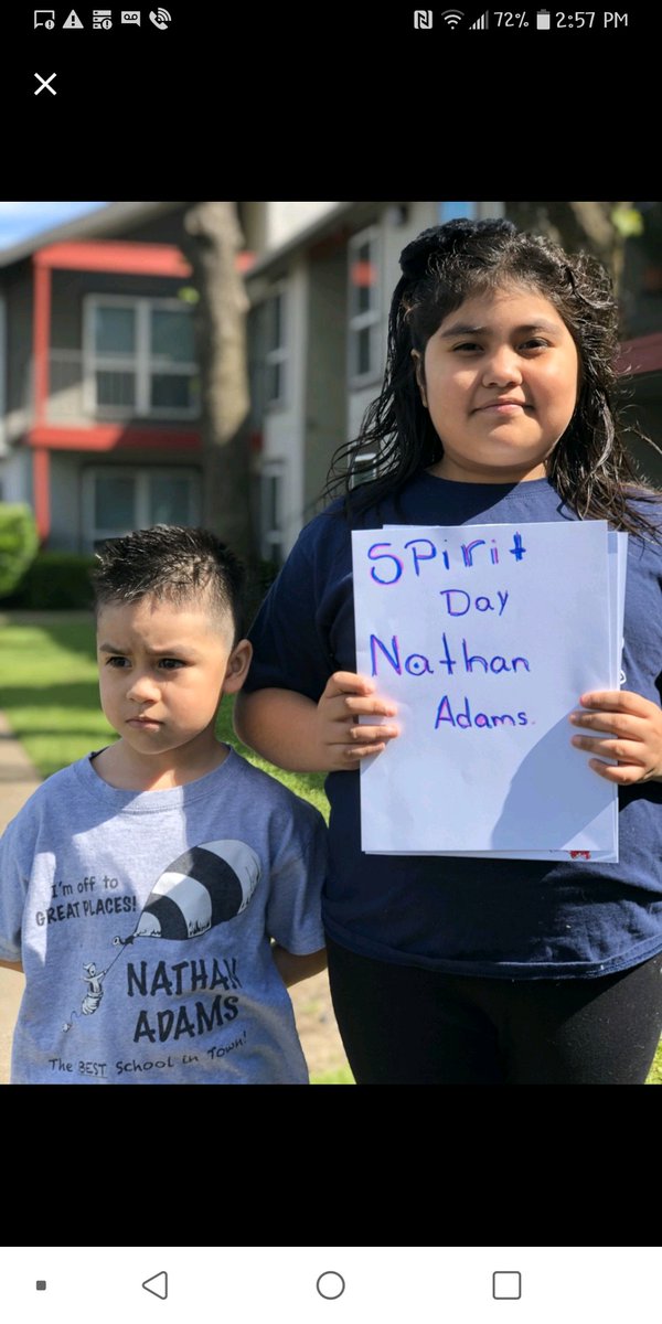 NathanAdamsElem's tweet photo. Armadillo Spirit Day #3 - Proud to be an Armadillo!
#DallasISDAtHome https://t.co/ksVMI4ZEf1