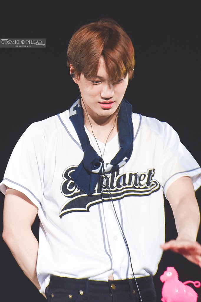 day 93 jongin wearing his exordium jersey hits different i miss it