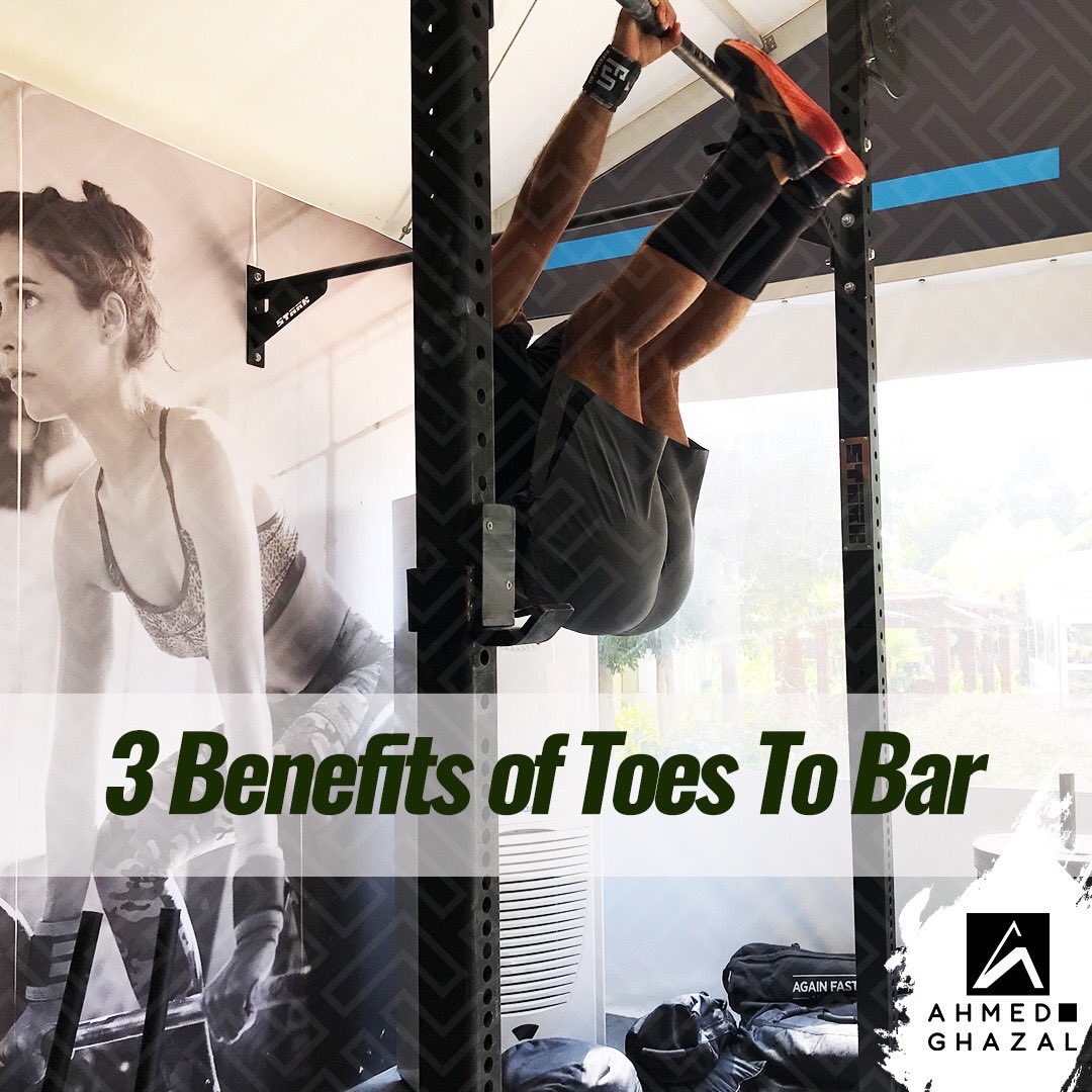 AhmedGh29793770's tweet photo. 3 Benefits of Toes To Bar 😃💪🏻
 
1. Increased Core Strength
2. Muscular Endurance of Midline
3. Improved Development of Grip, Shoulder, and Back
#findyourstrength
#allthewayup
#خليك_غزال
#Be_Ghazal
#At_Home
#Abs
#Core 
#Toestobar
#FitStuff
#Goldsstudio
#GoldsstudioEgypt
#CrossFit https://t.co/mJ85G9qh07