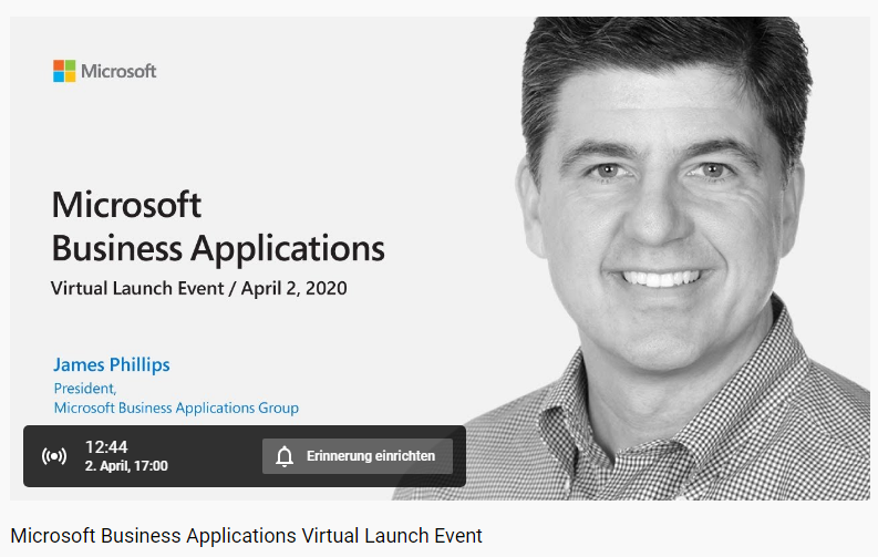 wstrasser's tweet photo. Countdown for #Microsoft #BusinessApplications Virtual Launch Event April 2020 -> What's new for #BizApps?
#Dynamics365 #PowerPlatform #PowerAutomate #PowerApps #PowerBI
Join live: https://t.co/k0sYmVZngS
#MSBizAppsVirtualEvent https://t.co/gVVAPnZho3
