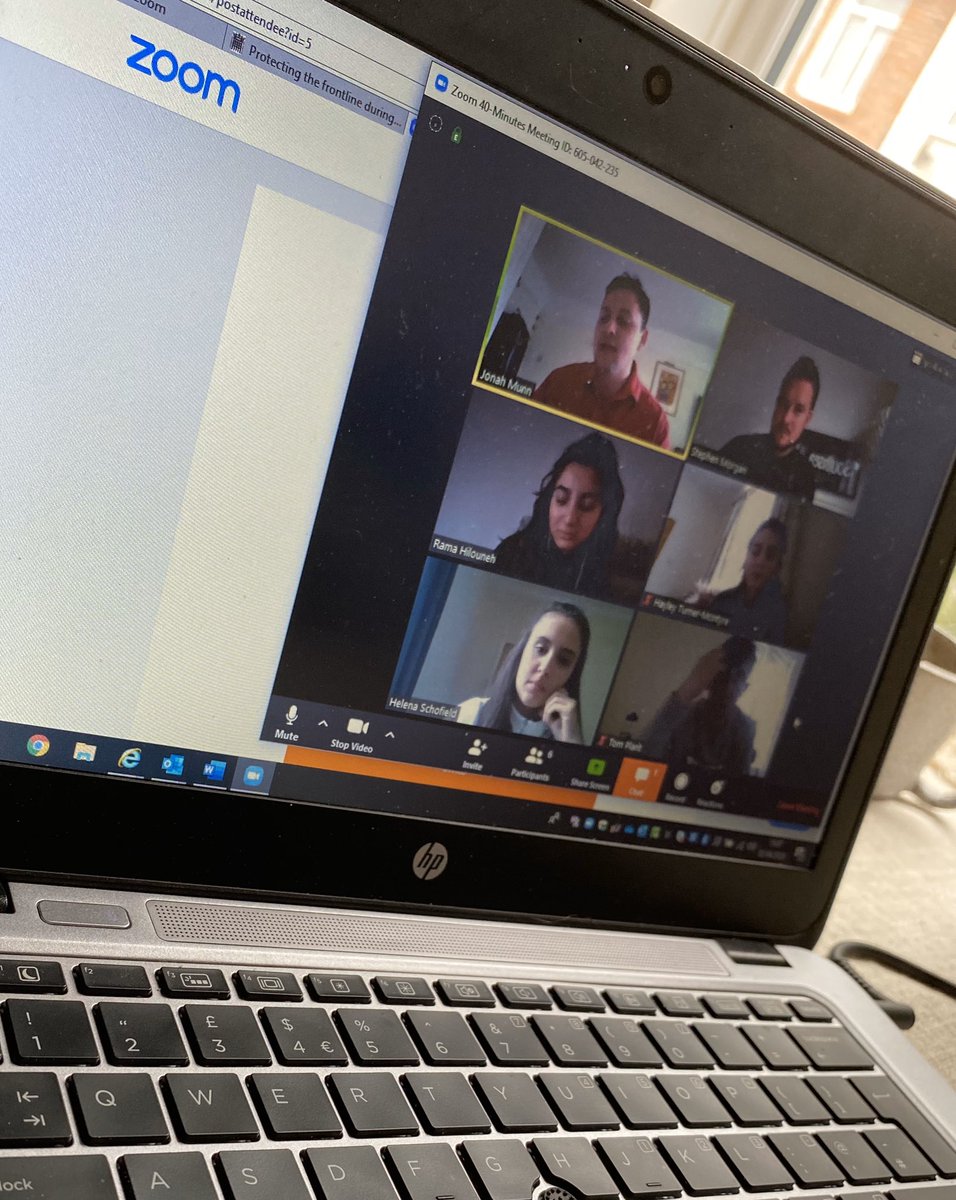 Helpful to catch up with <a href="/portsmouthsu/">UPSU</a> officers and actions being taken to help <a href="/portsmouthuni/">University of Portsmouth</a> students during this crisis. We discussed issues over exams, accommodation, lost earnings and wellbeing. Government is acting on concerns of those in work; our students deserve no less