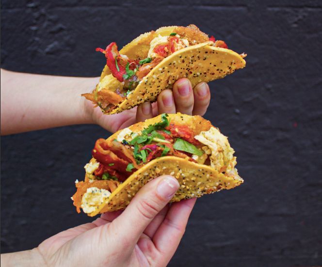 COMING SOON:  Opening for breakfast with our new Breakfast Tacos (yes, that's an everything seasoned tortilla)