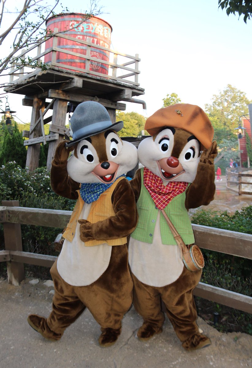 360DegreesofDis's tweet photo. Happy Birthday #Chip and #Dale! #ChipnDale #ChipandDale #HKDL #HongKongDisneyland #GrizzlyGultch #DisneyFrontier #チップ #デール #チップとデール https://t.co/s1MDGcleSO
