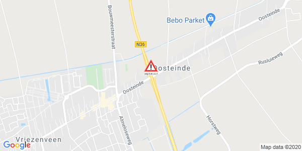 Melding ongeval Marienberg