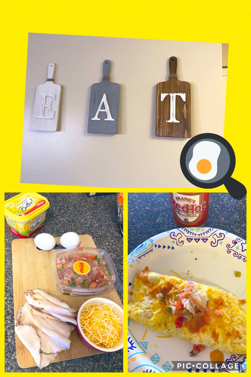 DC_XFactor's tweet photo. Rise & Grind!! I woke up to an #OmletteChallenge by @RGordon_757!! Sorry I didn’t follow the rules about a French omelette ... I was craving a Southwestern Omelette.... I like it 🌶 Soooo Good!! I challenge @aclinedinst @BB54237506 @AtGlenallen @AtPalmyra https://t.co/zgZkVCzLhg