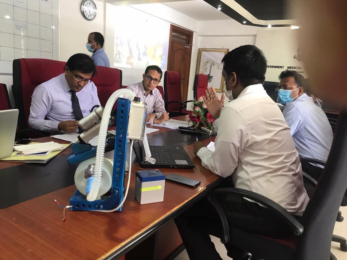 GMOAMU's tweet photo. GMOA started to evaluate new innovations #COVID19 https://t.co/Ttm1aZZQI5