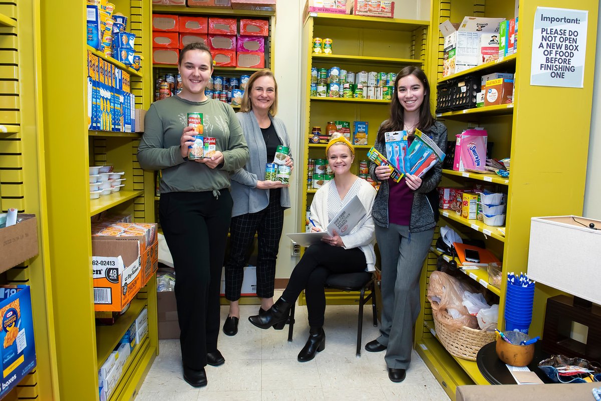 aumontgomery's tweet photo. The AUM Honors Program Food Pantry will maintain operating hours Monday-Friday, from noon to 1 p.m., in The Nest Gaming Lounge. Students can pick up non-perishable food and hygiene items by presenting their ID.

#WarhawkNation #MyAUM https://t.co/5sVzkYJJpR