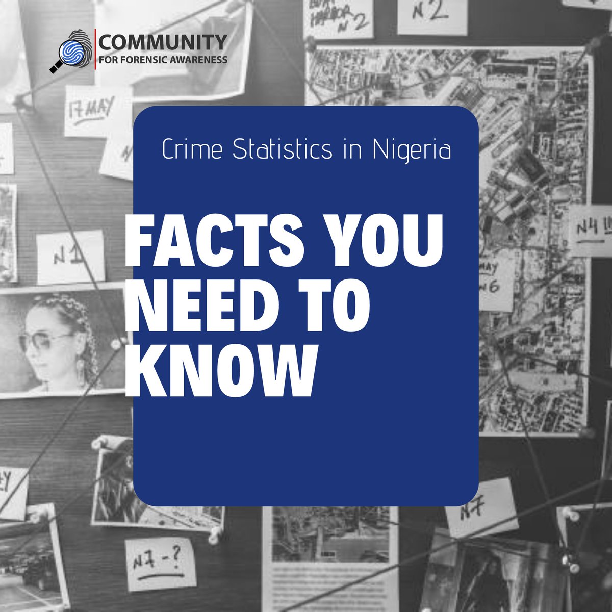 ForForensics's tweet photo. Record keeping has always been a #challenge to #crime investigations and efficient justice delivery in #Nigeria. We have to #change this! 
.
We're #forforensics #FactsYouNeedToKnow #facts #ThursdayThoughts https://t.co/2aWNBROigU