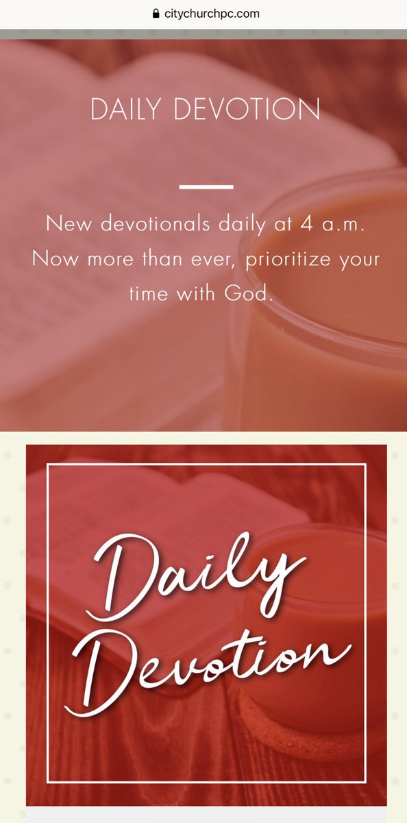 CityChurchPC's tweet photo. Stay connected during all this crazy. New posts from Kat Harris and Pastor Luther today. https://t.co/GdVki6FGgV  and new encouragement Daily! https://t.co/K4rH2WSNpR