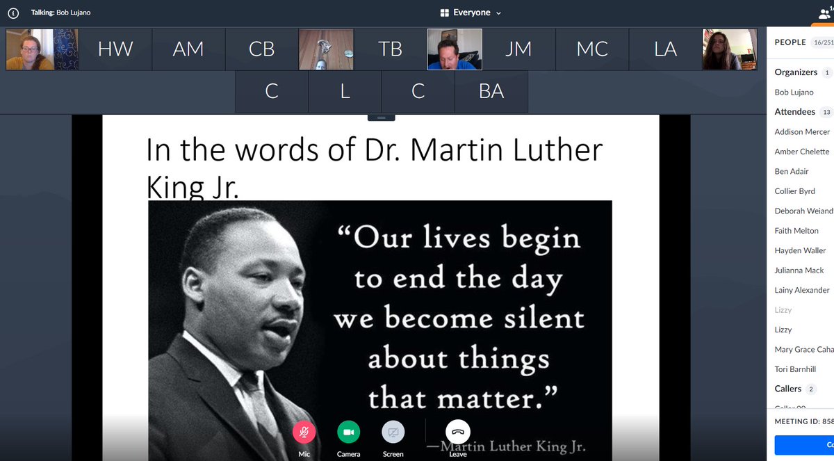 One of the advantages of COVID-19 is getting to invite people from across the nation into the classroom. Today we had <a href="/BobLujano/">Bob Lujano</a>, <a href="/NCHPAD/">NCHPAD</a> Communications Specialist, author #noarmsnolegsnoproblem and 2004 <a href="/Paralympics/">Paralympic Games</a>
 athlete online with us.