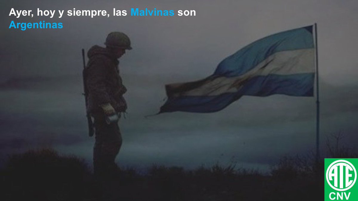 ATE_Junta_CNV's tweet photo. LAS MALVINAS SON ARGENTINAS https://t.co/vvjUmFF95f